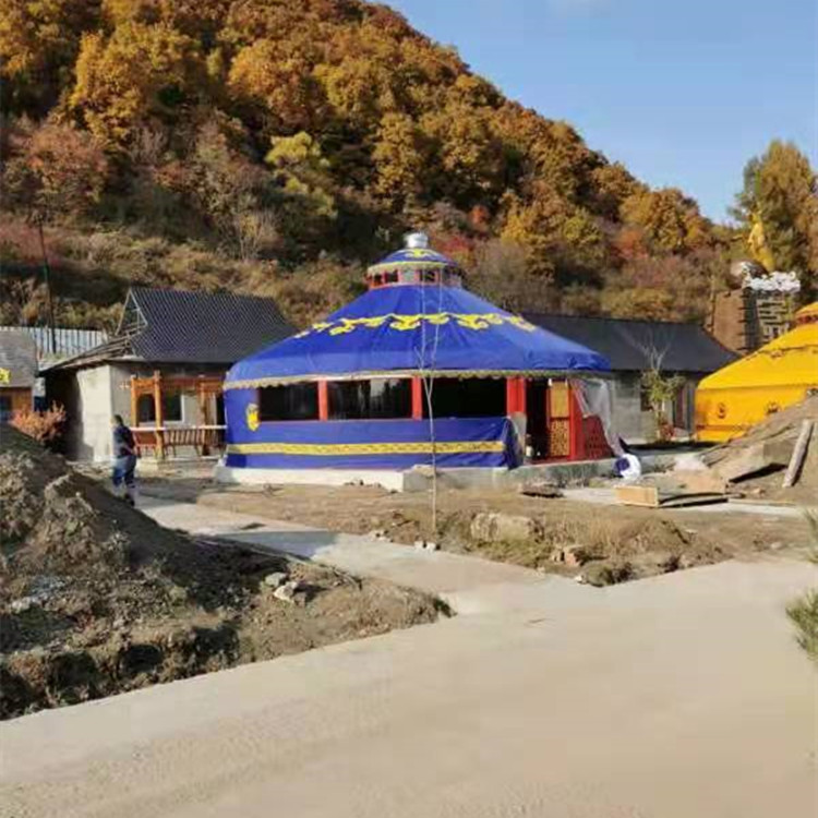 豪華實(shí)木雕刻款氈包