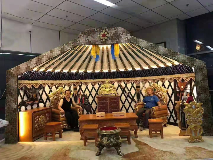 室內(nèi)蒙古包 觀光展覽